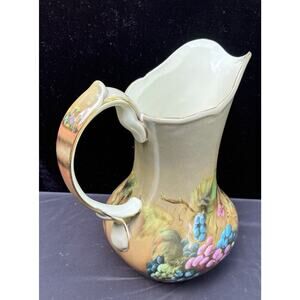 Vineyard Blessings 10" Pitcher by Lisa White Cookeville TN Grapevine Porcelain